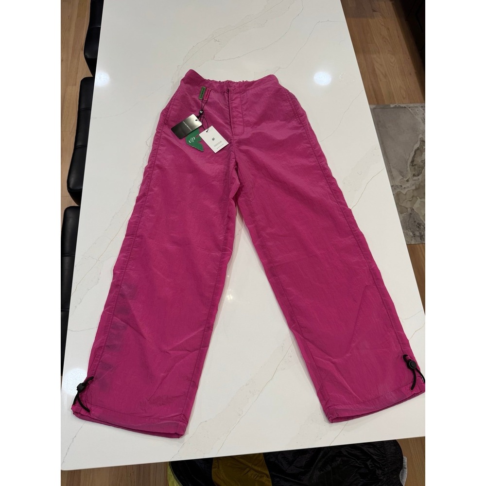 Emporio Armani Sustainable Pink Surfer Capsule Trouser Pants
